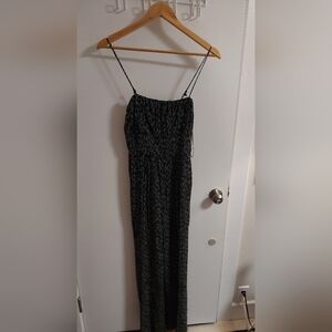 Audrey Parks Black and White Jumpsuit